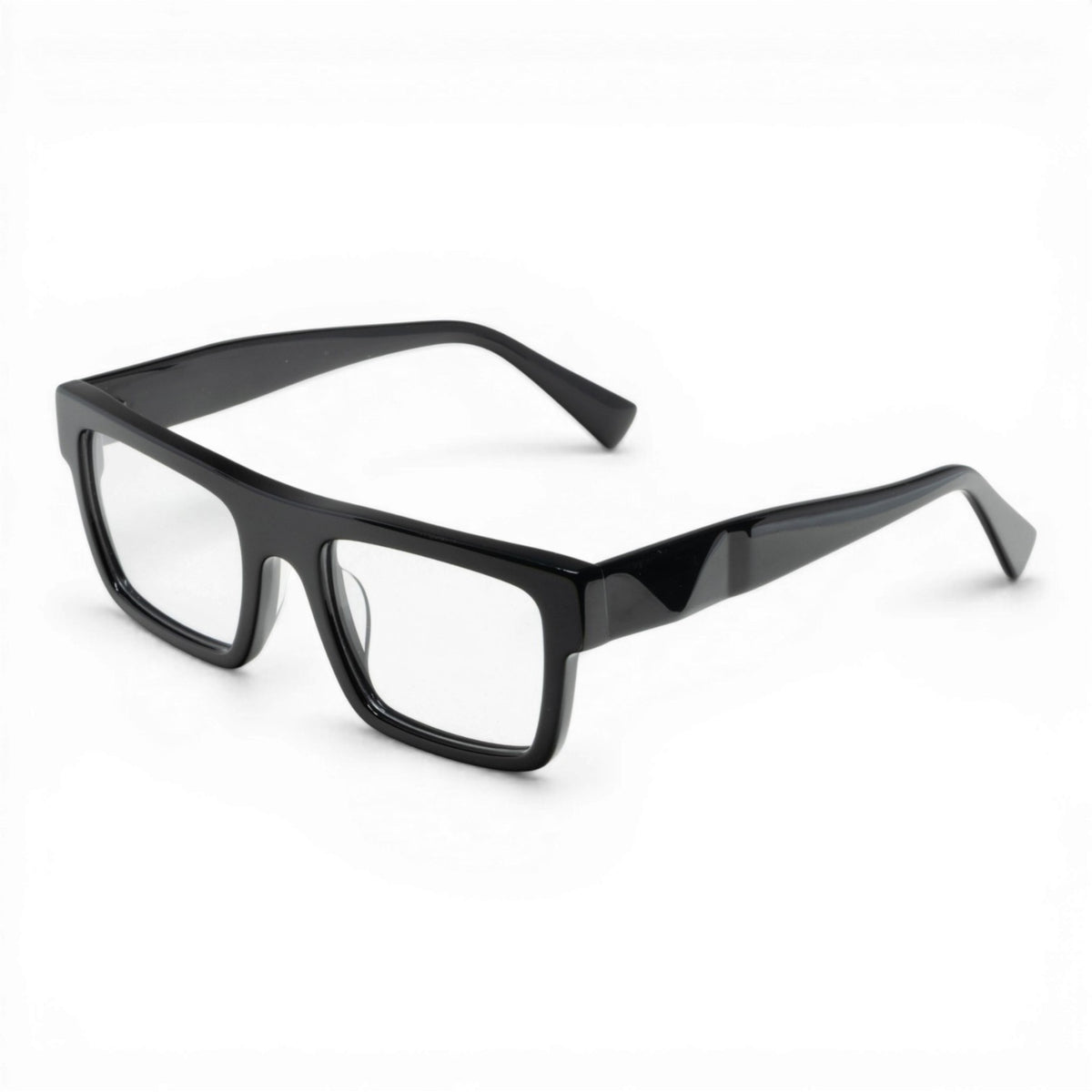 recatnagle black glasses