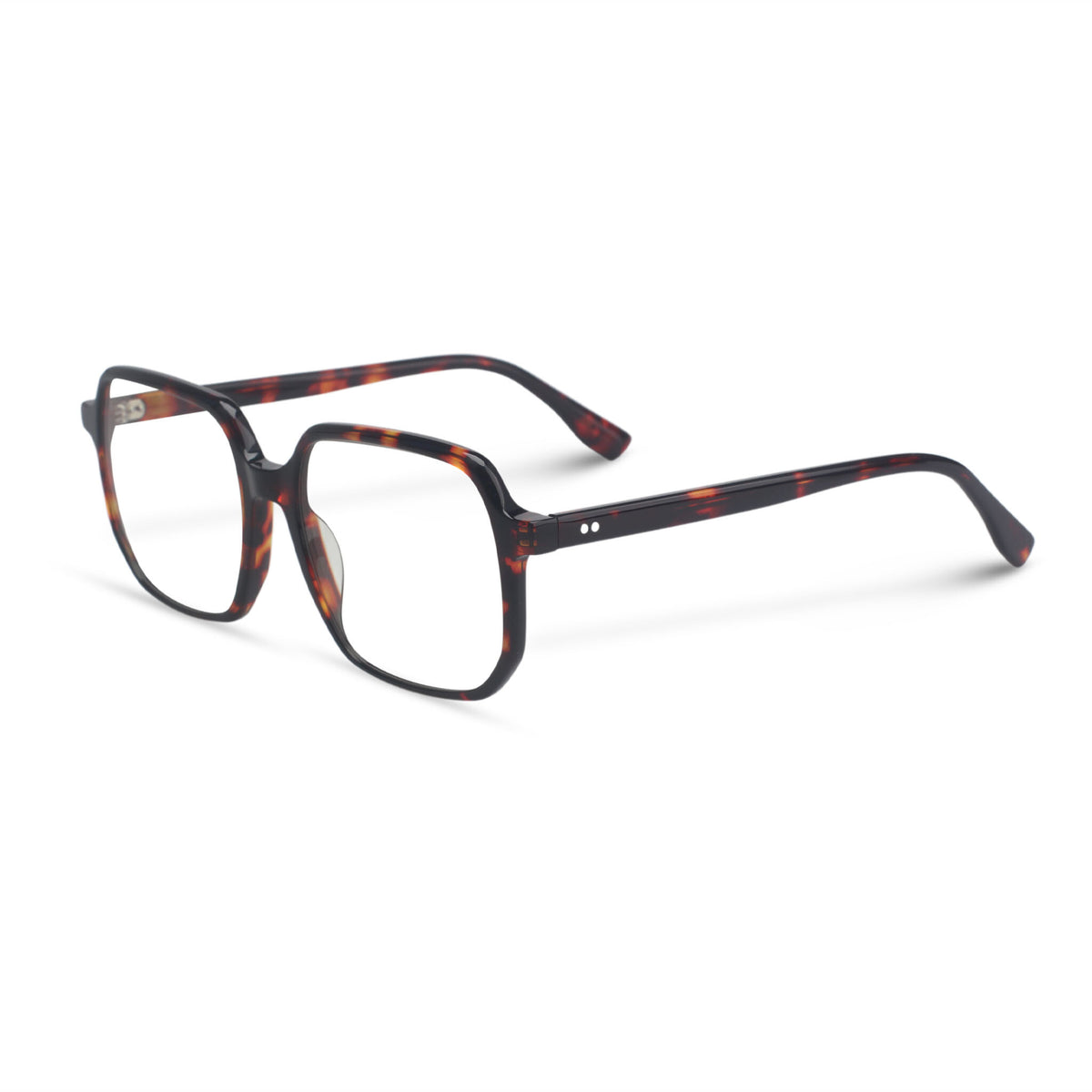 Tortoise square glasses