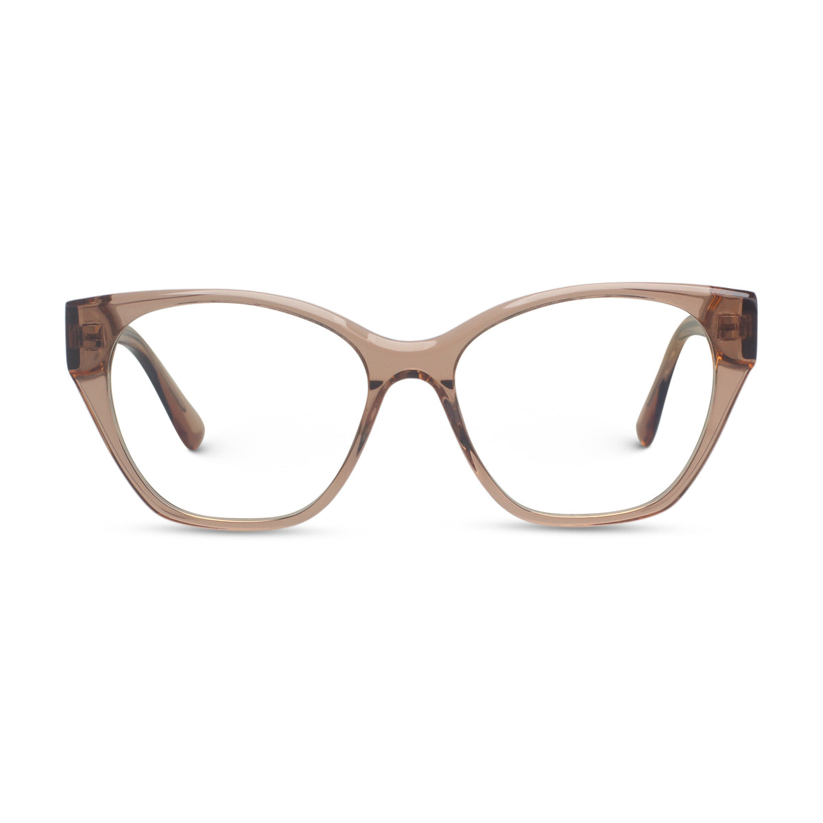 Women cat-eye pink eyeglasses