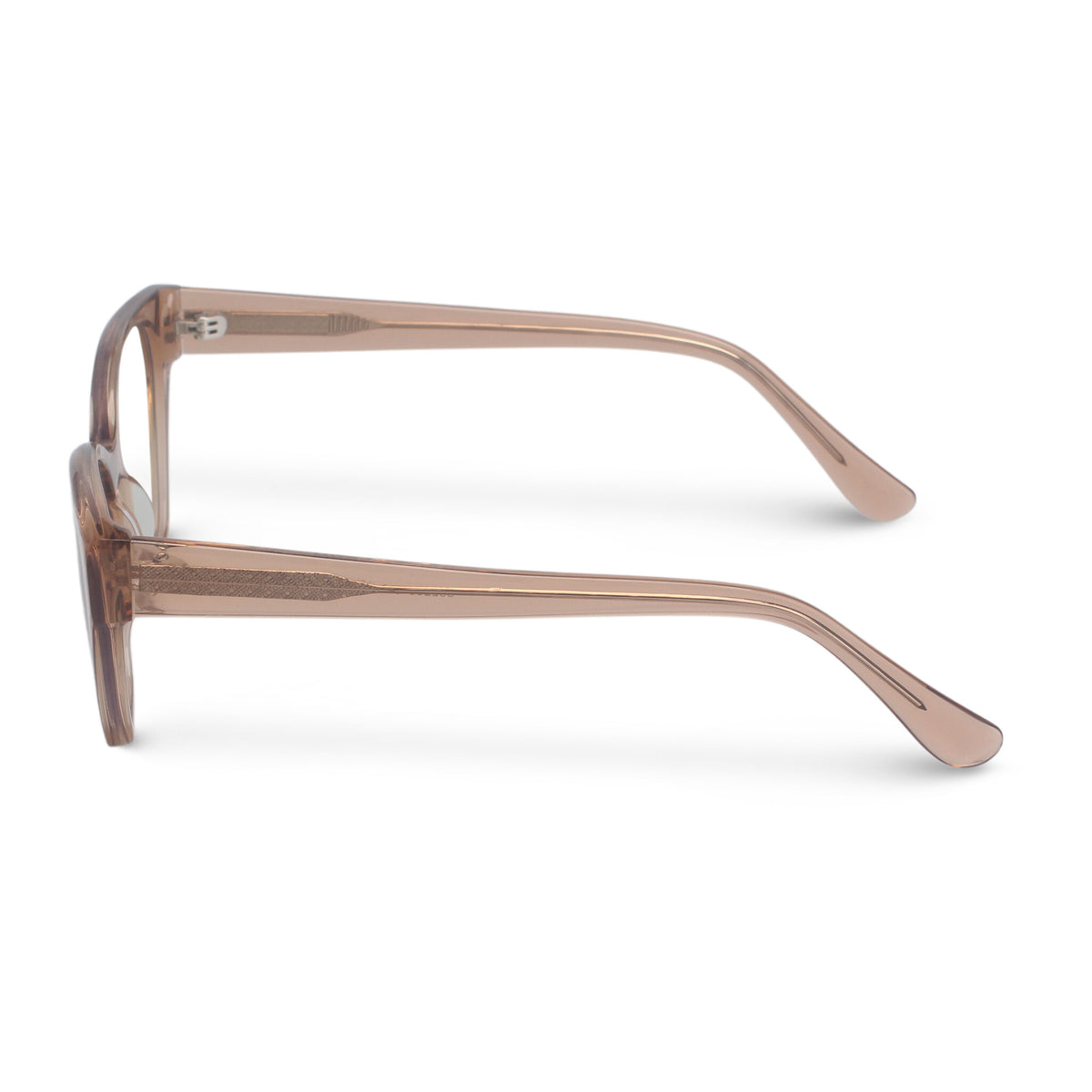 Women cat-eye pink eyeglasses