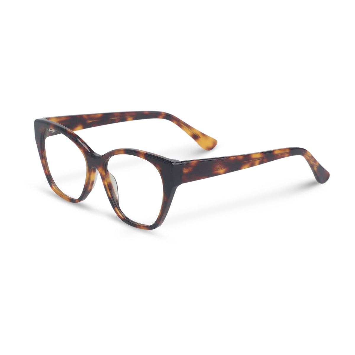 Women cat-eye tortoise eyeglasses
