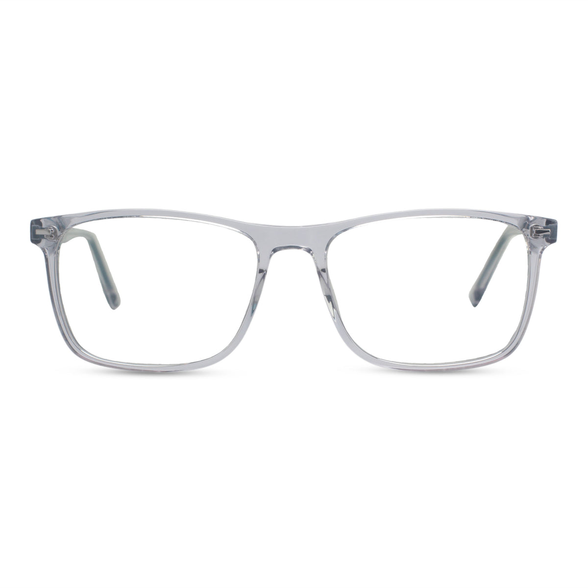 Classical rectangle transparent eyeglasses