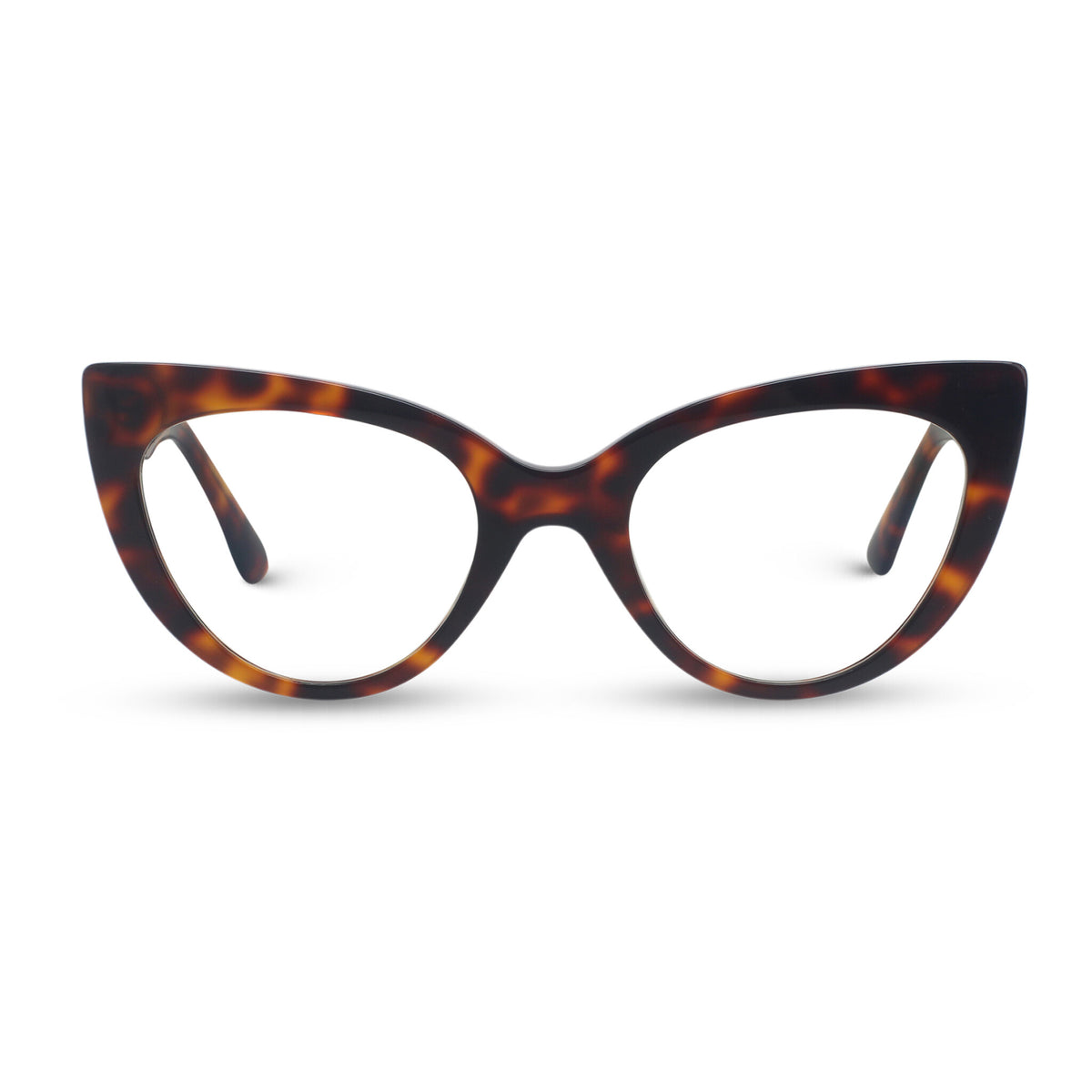 Women cat-eye tortoise eyeglasses