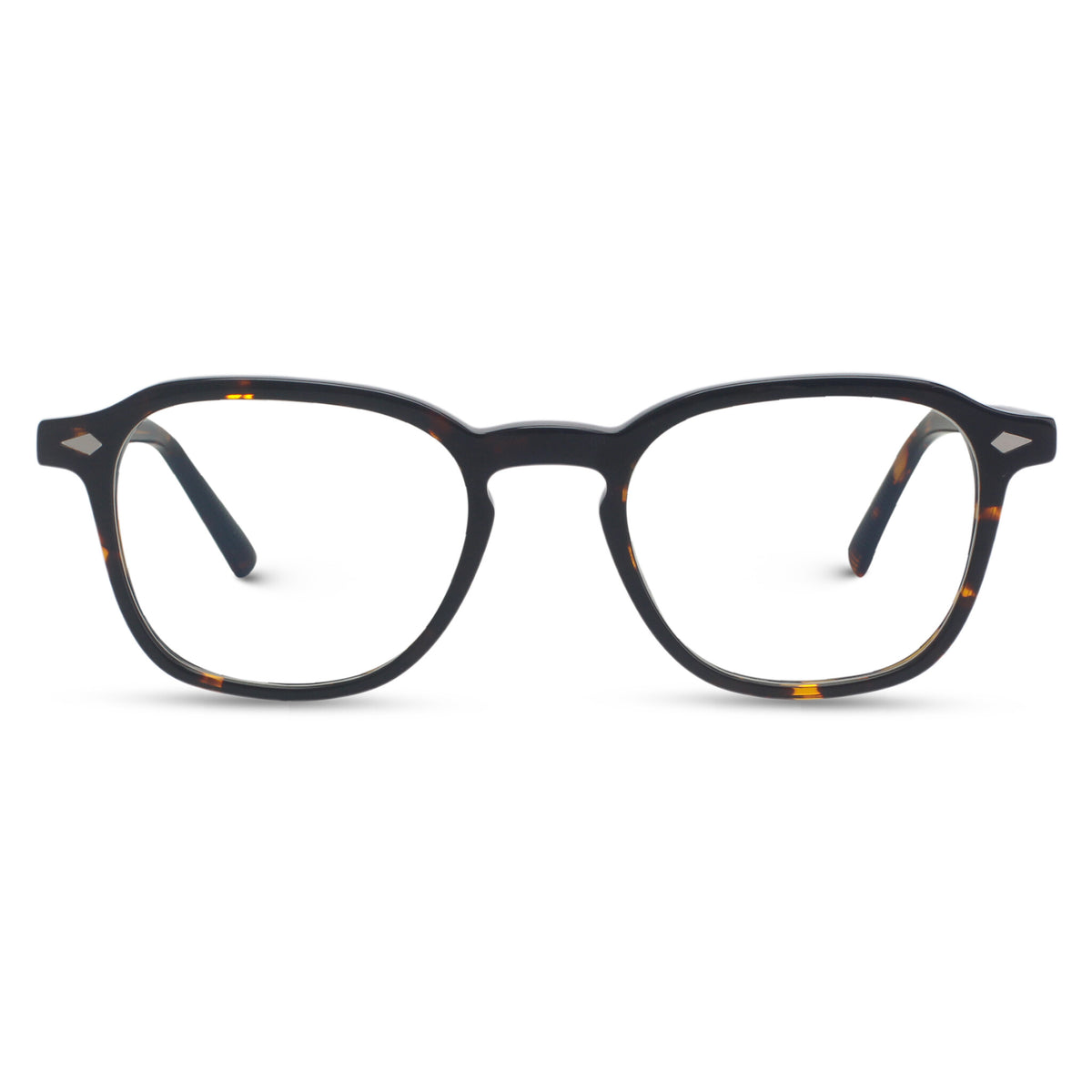 Tortoise plastic eyeglasses