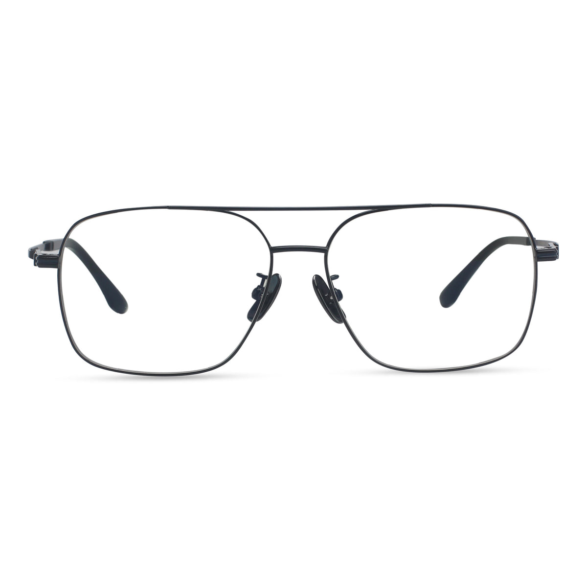 Aviator black eyeglasses