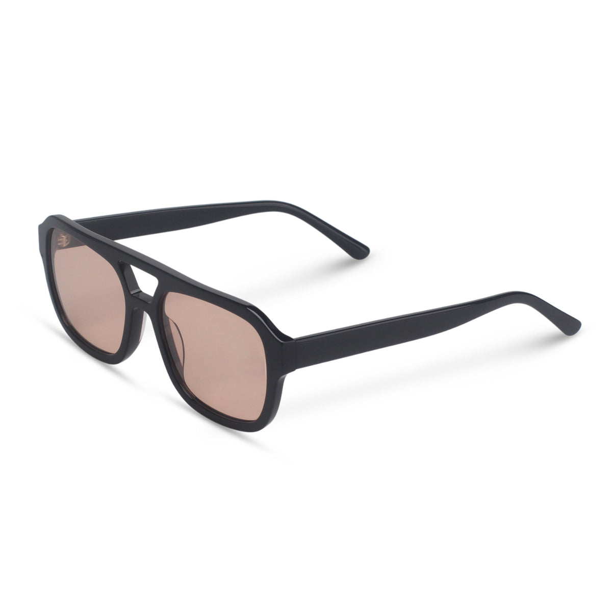 Stylish aviator black sunglasses