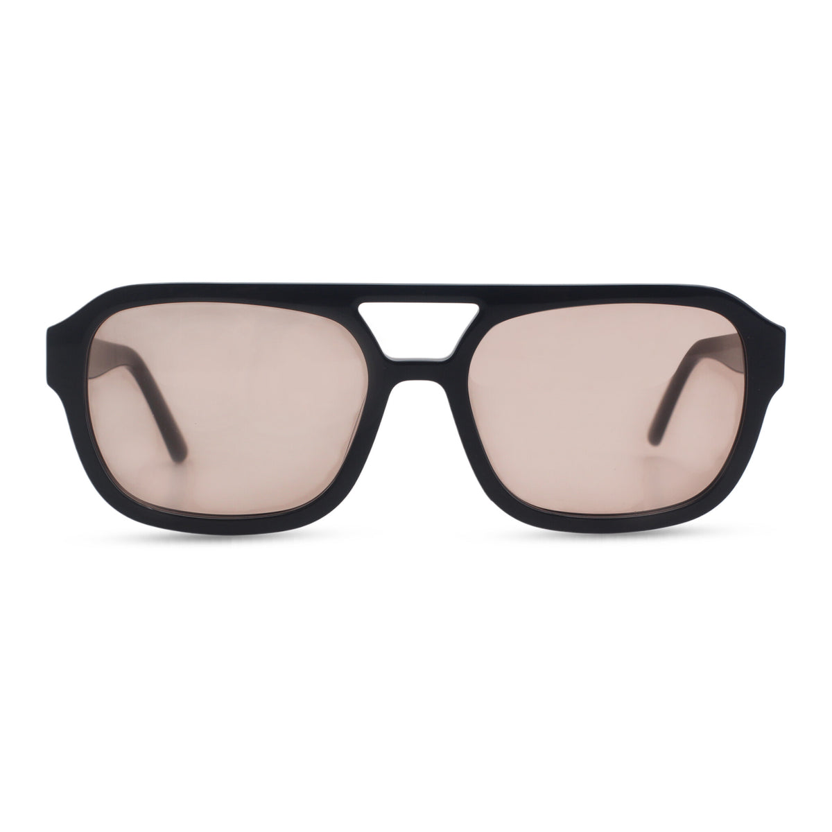 Stylish aviator black sunglasses