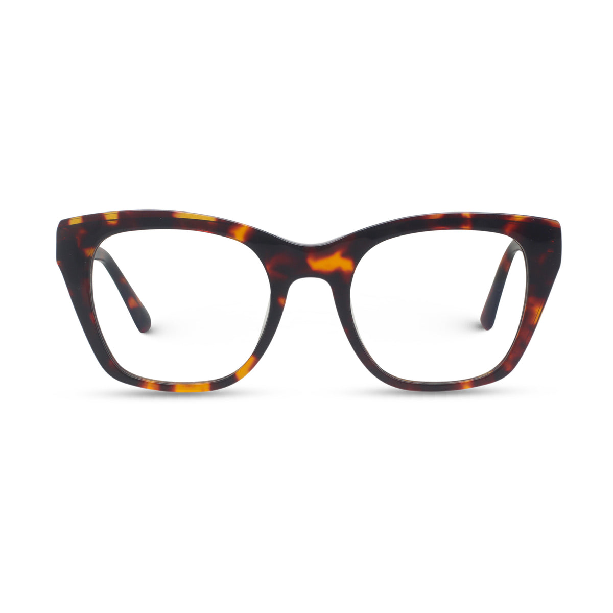 Women cat-eye tortoise eyeglasses