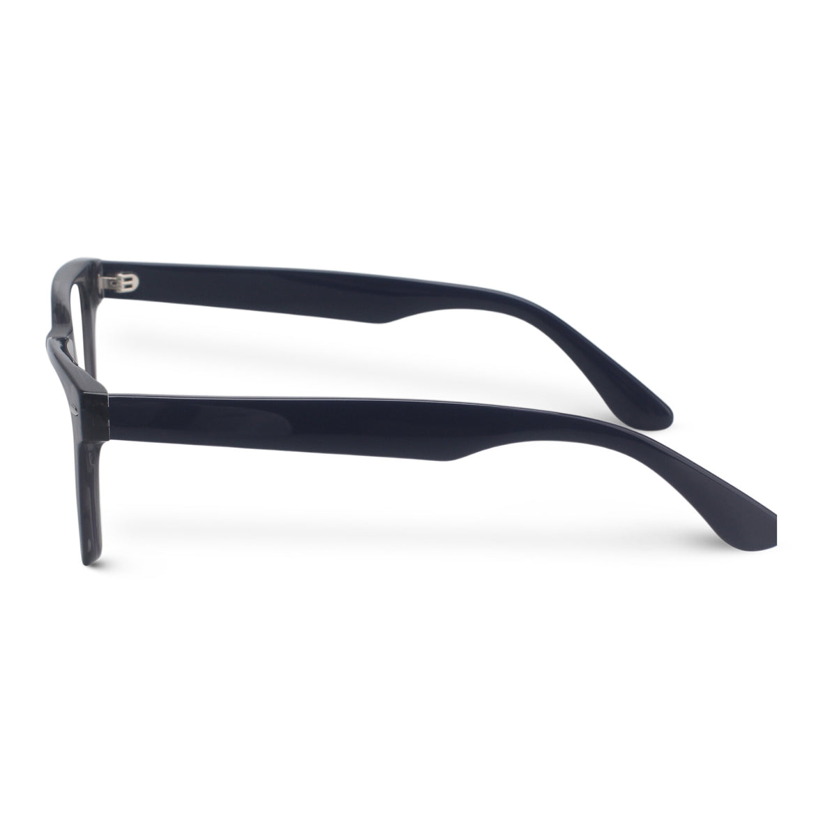 Classical grey square eyeglasses