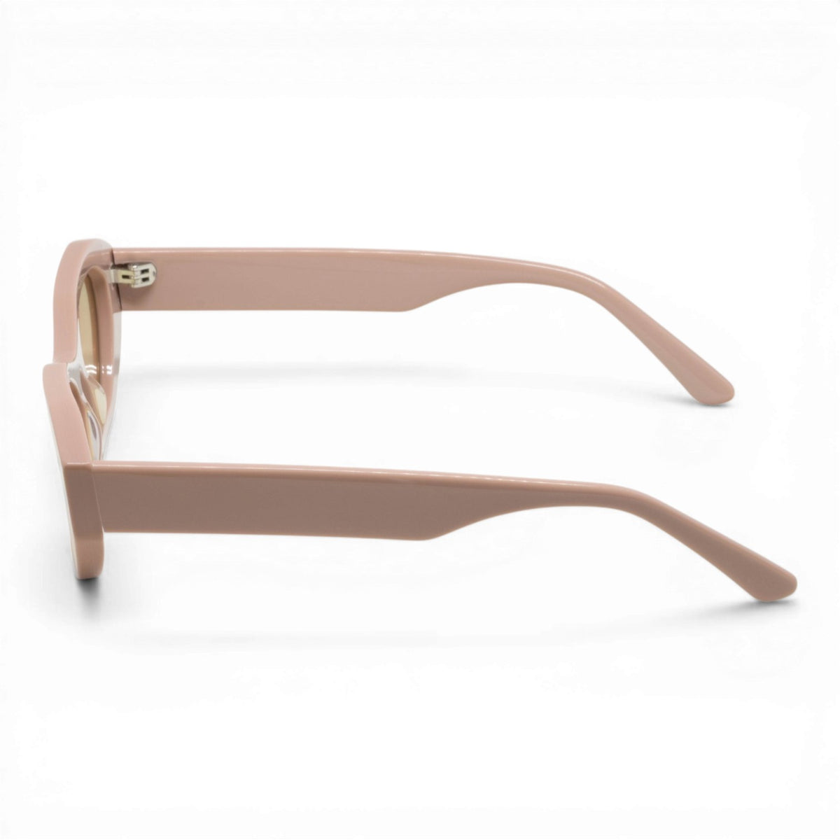 pink oval sunglasses