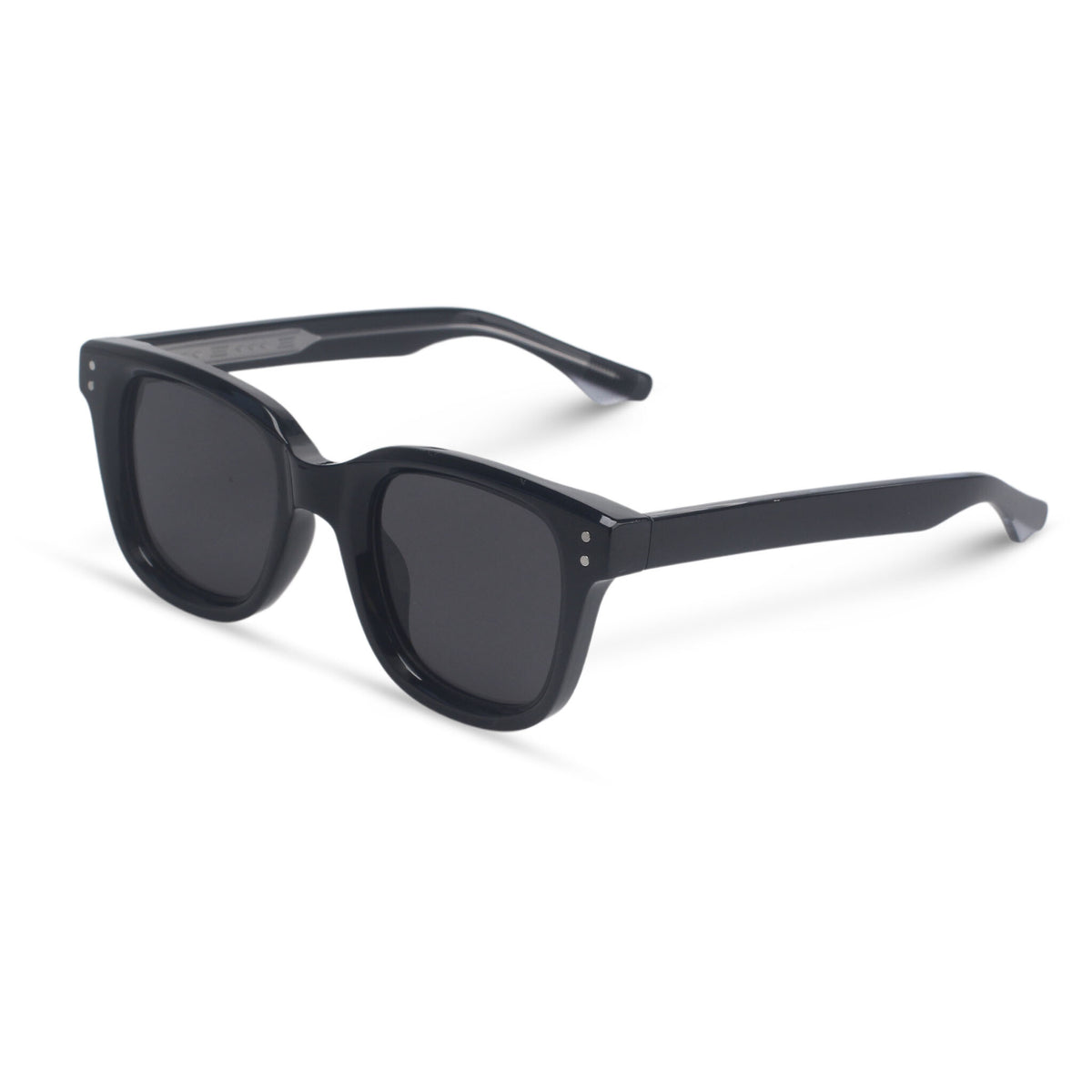 Square black sunglasses