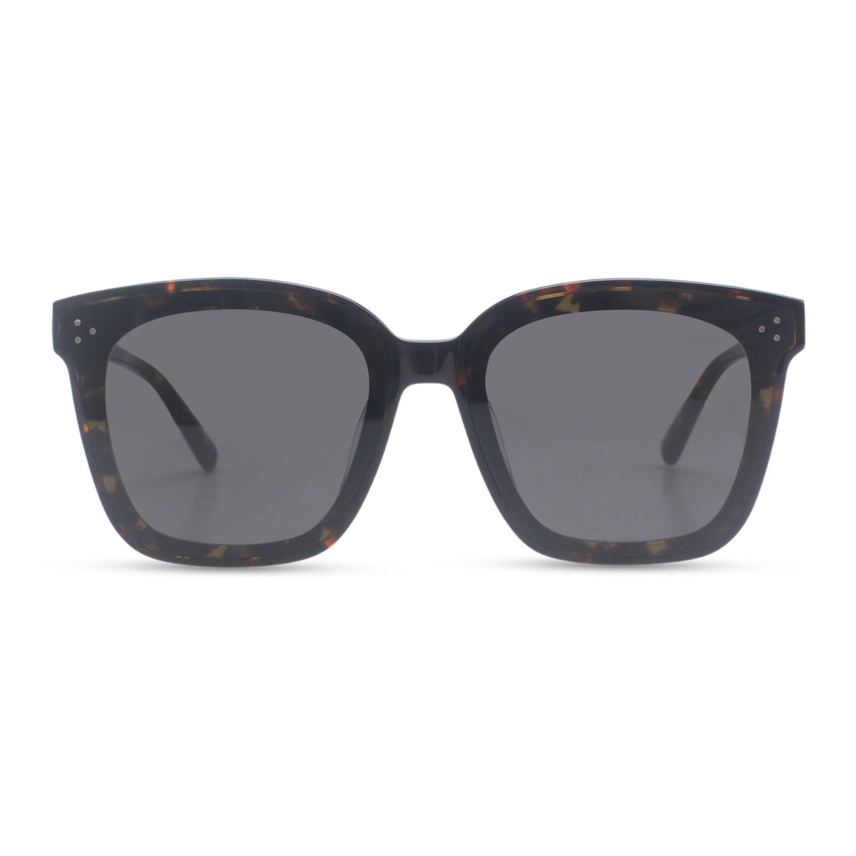 Oversized square tortoise sunglasses