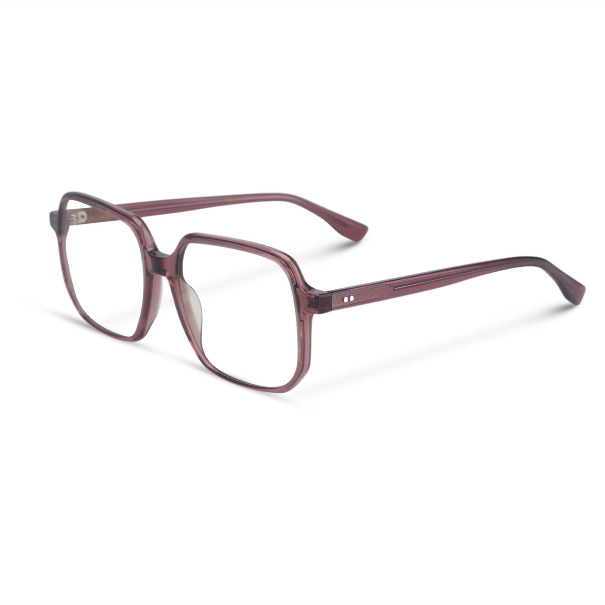 pink square eyeglasses