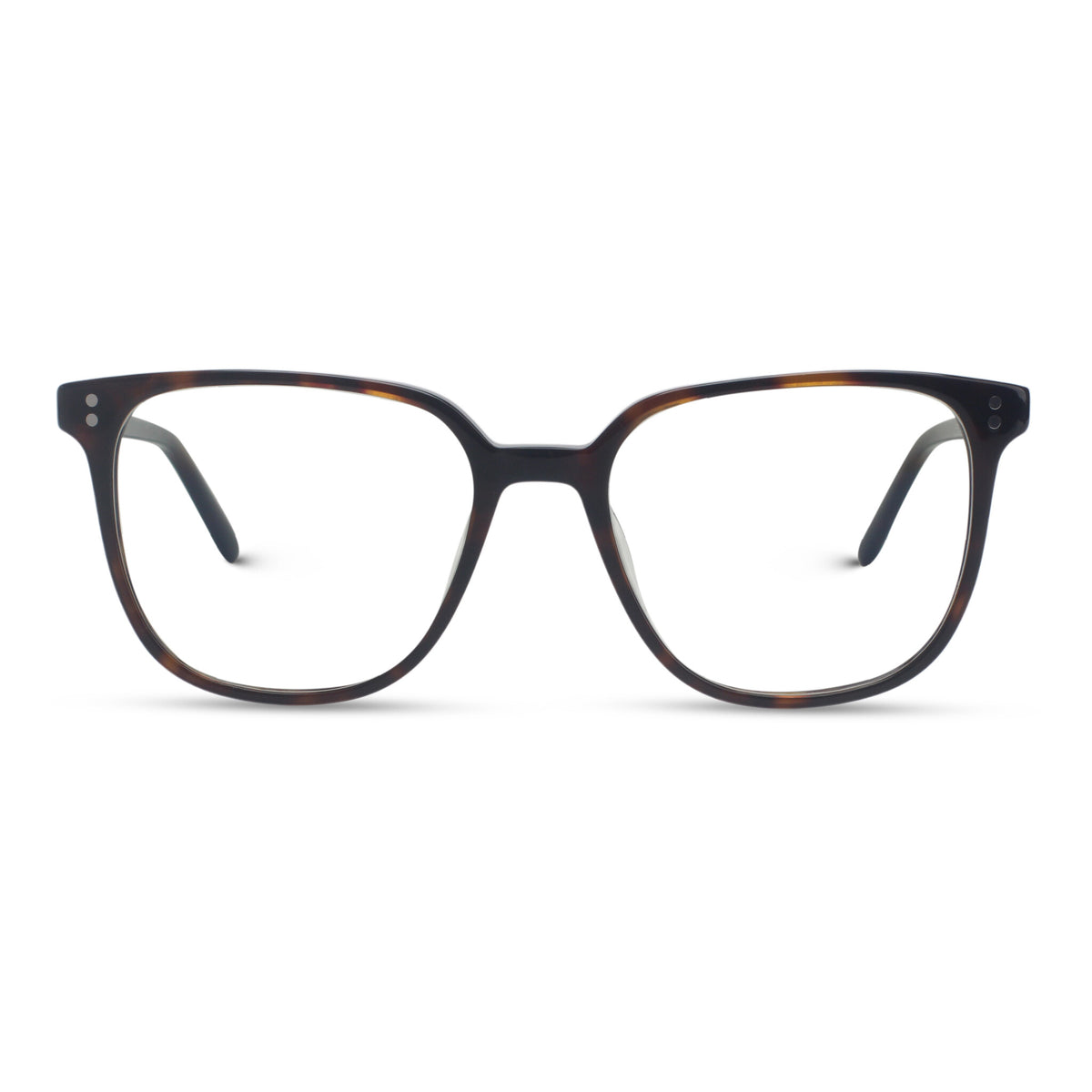 brown tortoise plastic eyeglasses