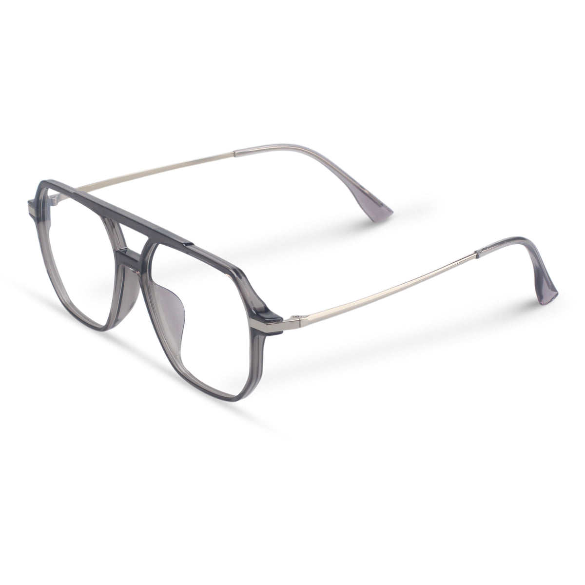 Aviator grey eyeglasses 