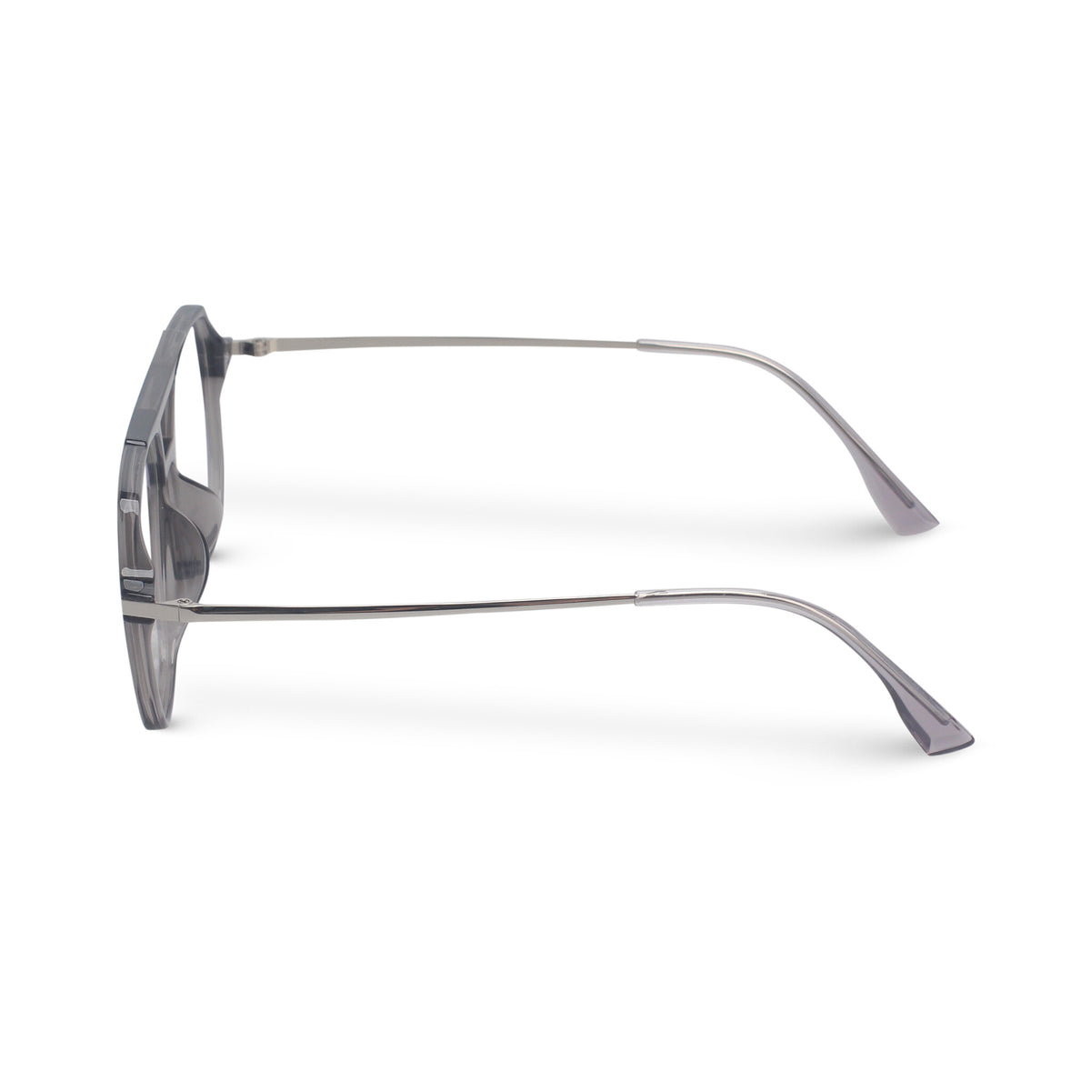 Aviator grey eyeglasses 