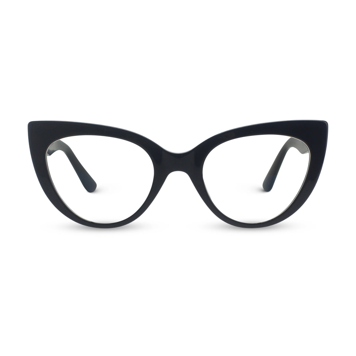 Women cat-eye black eyeglasses