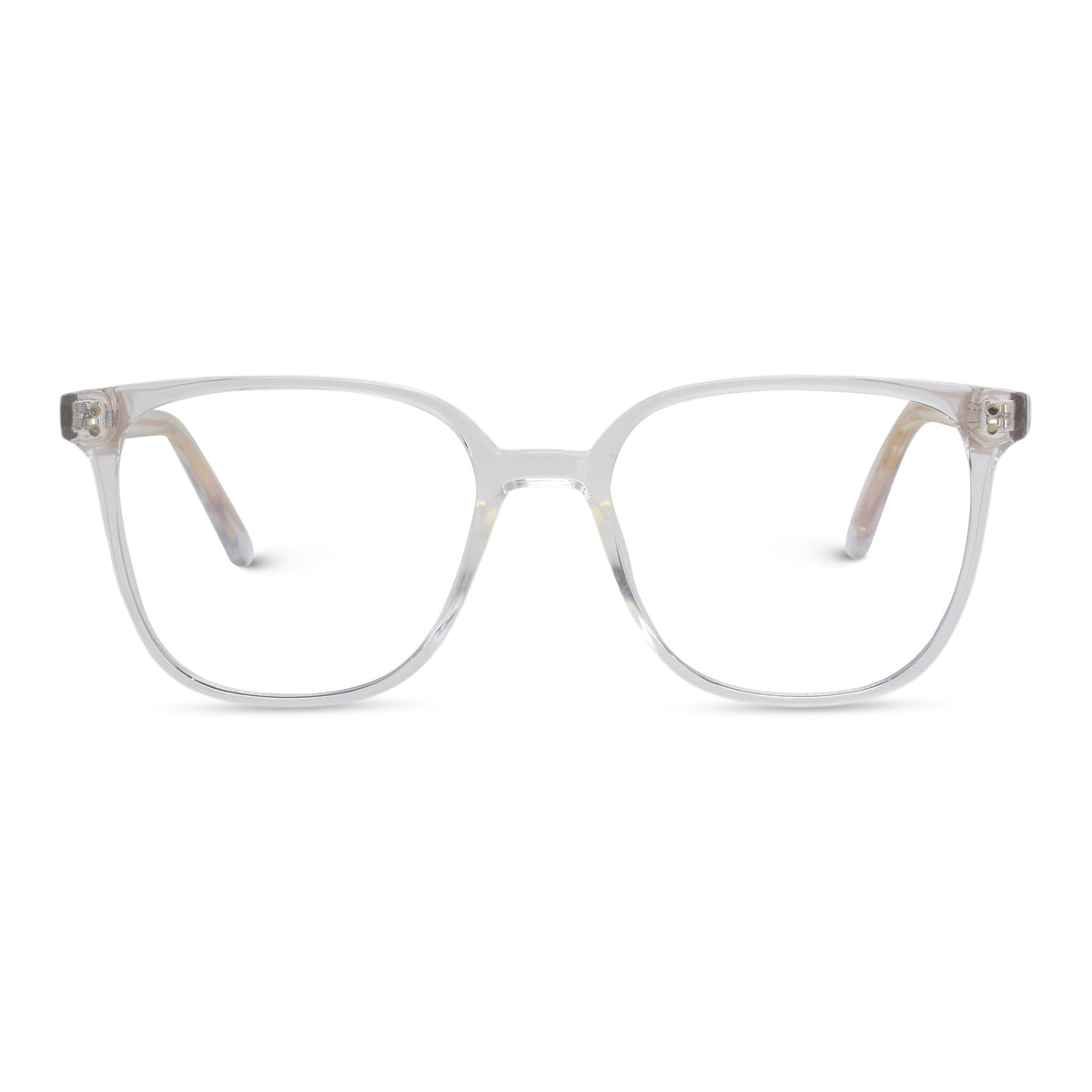 Classic square transparent eyeglasses 