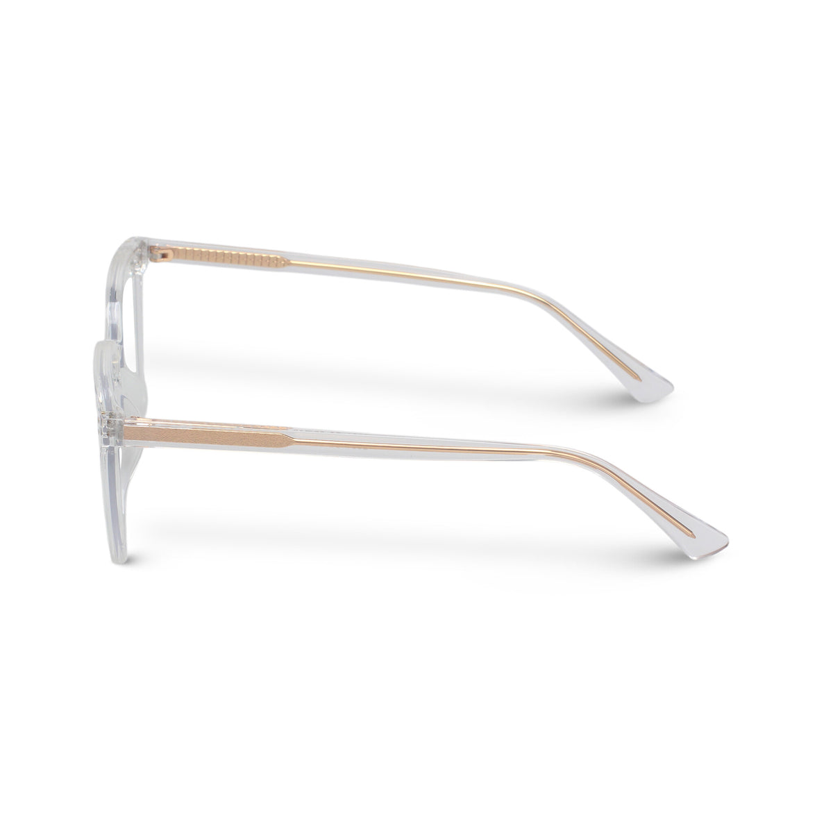 Classic square transparent eyeglasses 