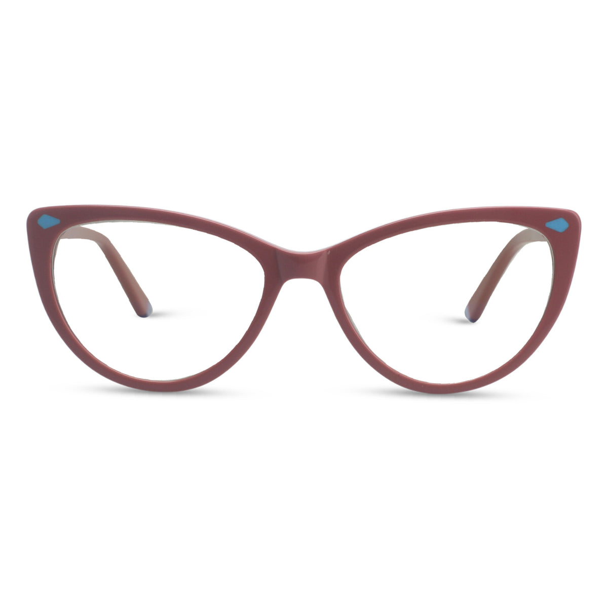 Kids pink cat-eye eyeglasses