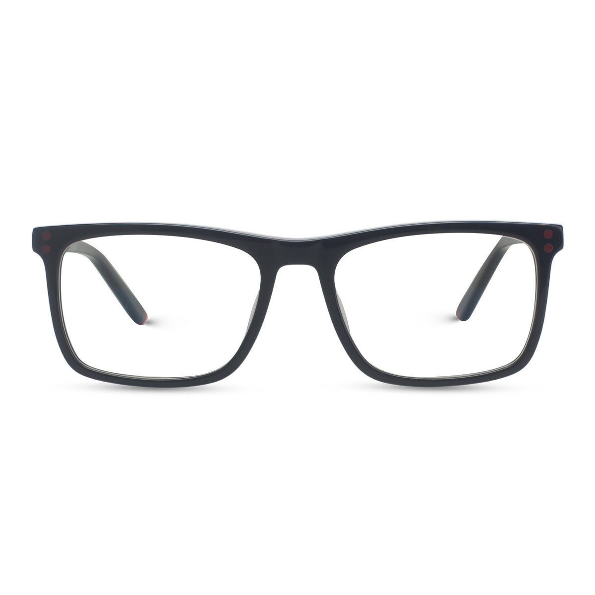 Kids classic square black eyeglasses