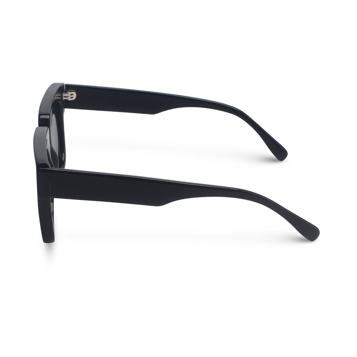 Oversized square black sunglasses
