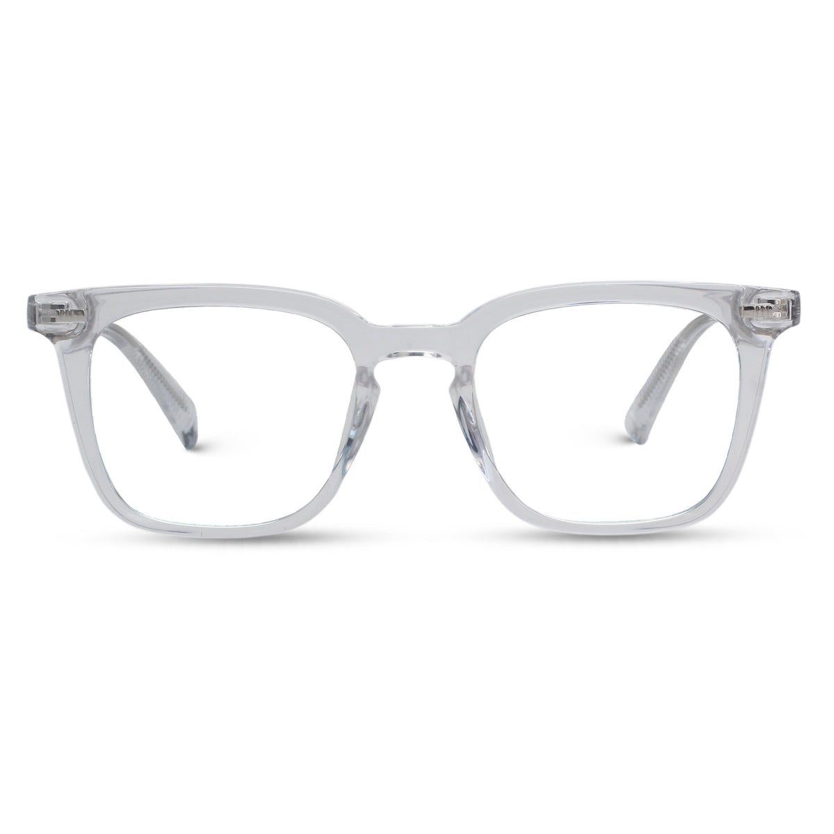 Clear eyeglasses on a white background @clear