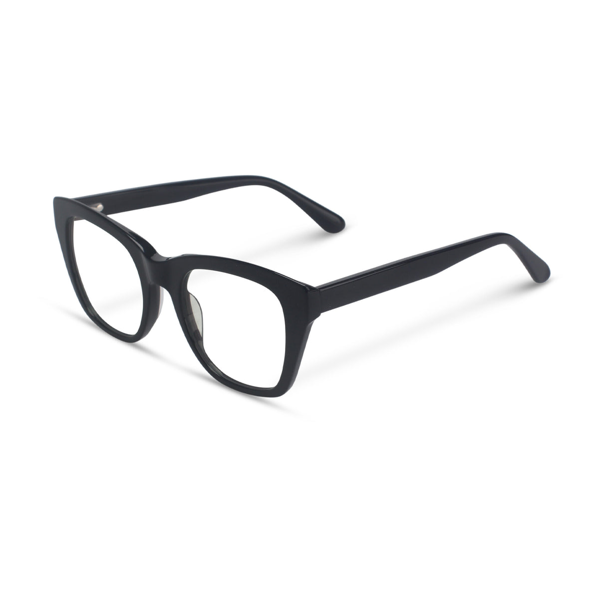 Women cat-eye black eyeglasses