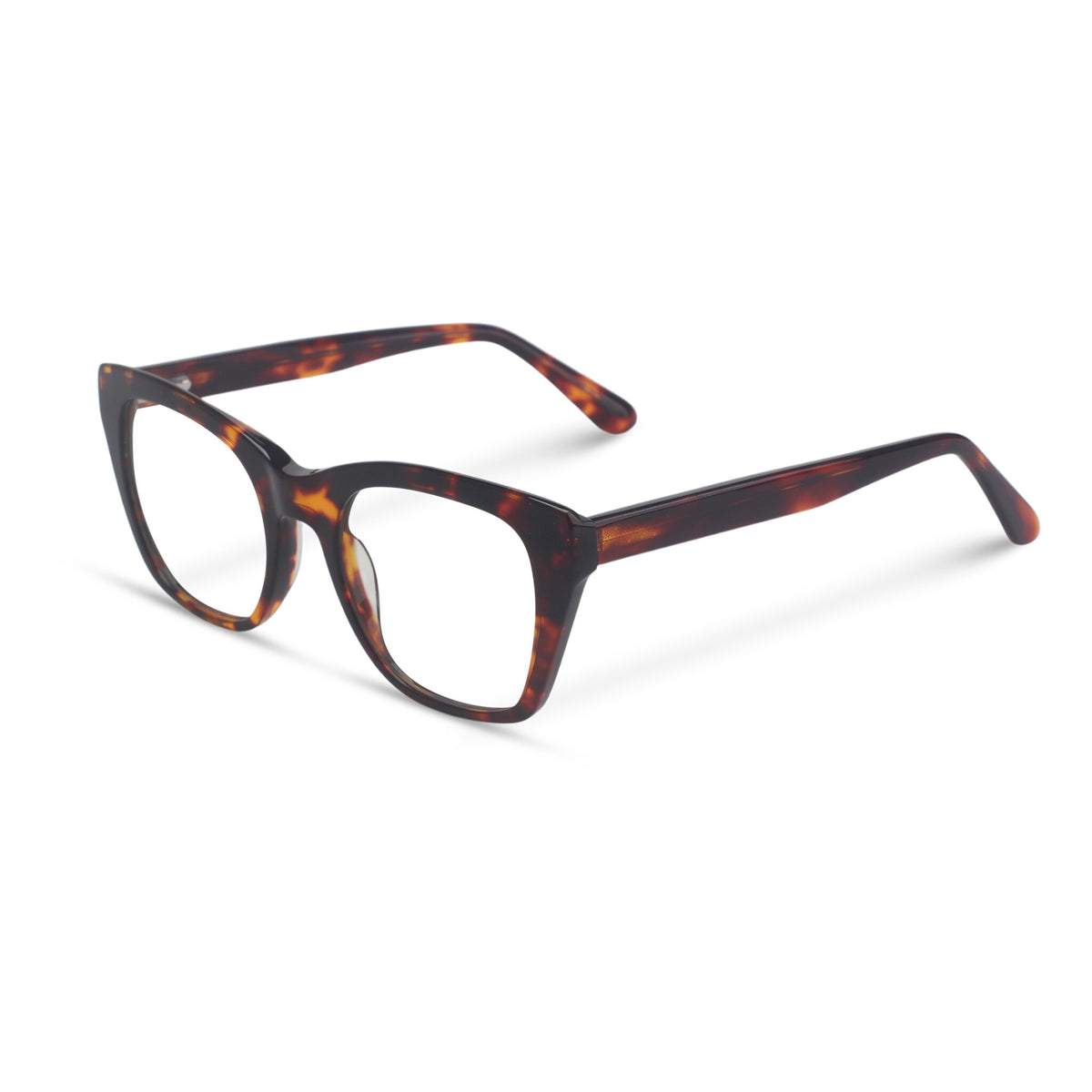 Women cat-eye tortoise eyeglasses