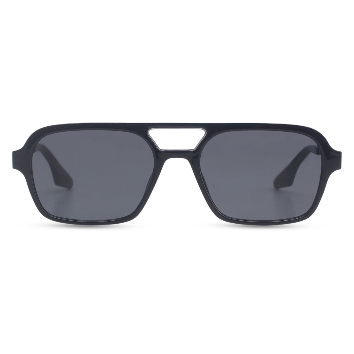 Classic black aviator sunglasses 