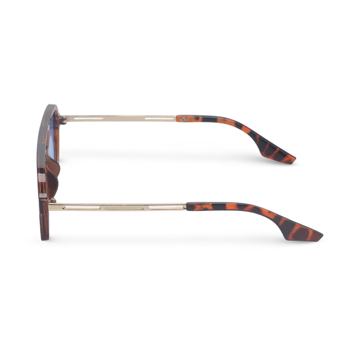 Classic torotise and blue aviator sunglasses
