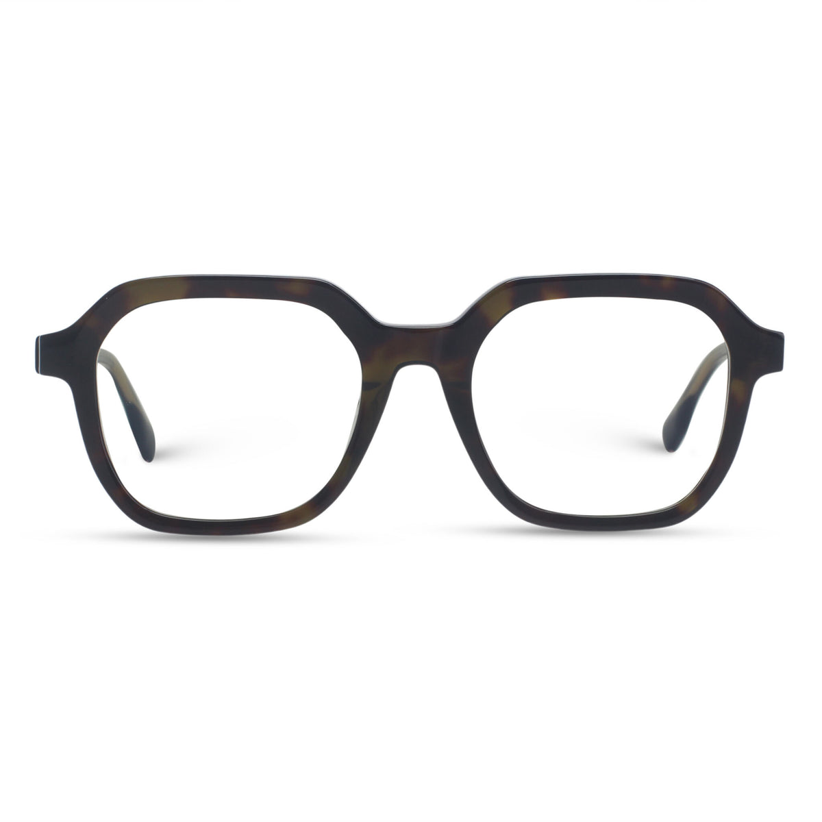 Havana tortoiseshell plastic eyeglasses 