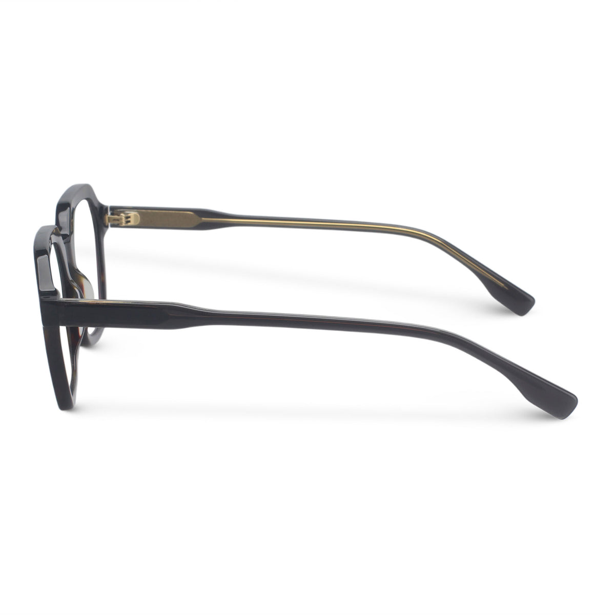 Havana tortoiseshell plastic eyeglasses 